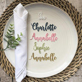 Personalised Acrylic Table Names for Weddings, Parties and Special Events
