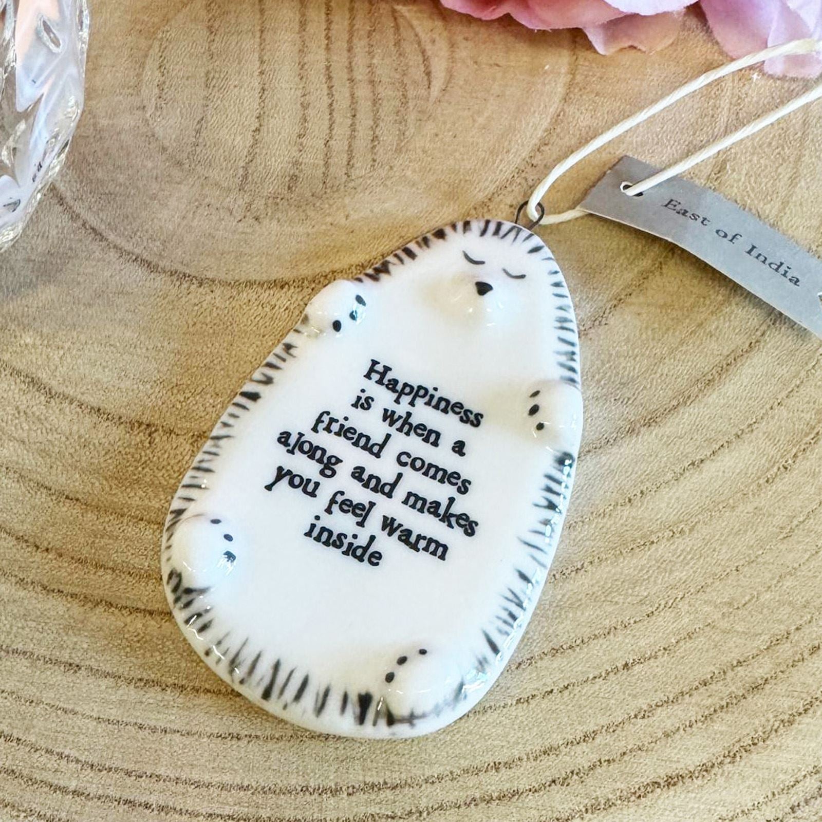 east-of-india-hanging-porcelain-hedgehog-happiness-friend-gift|6107.2|Luck and Luck| 1