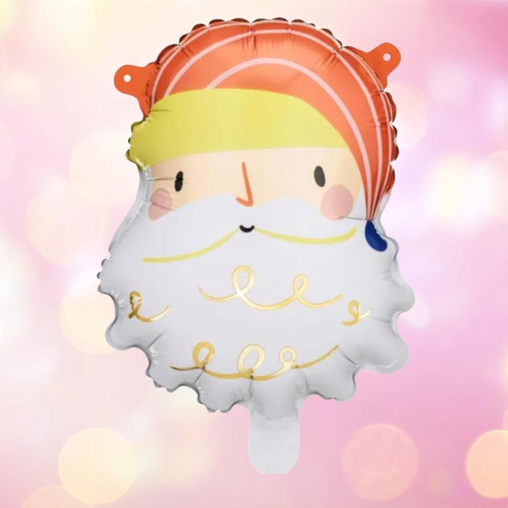 santa-head-foil-balloons-x-5-christmas-decoration|FB167|Luck and Luck| 1