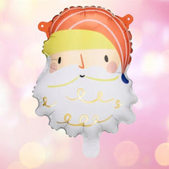 santa-head-foil-balloons-x-5-christmas-decoration|FB167|Luck and Luck| 1