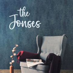 wooden-family-name-wedding-wall-sign-decoration|LLWWSURNAMEWALLD1|Luck and Luck| 1