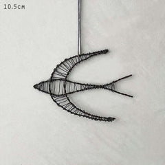 east-of-india-rusty-wire-hanging-decoration-swallow|7276|Luck and Luck| 1