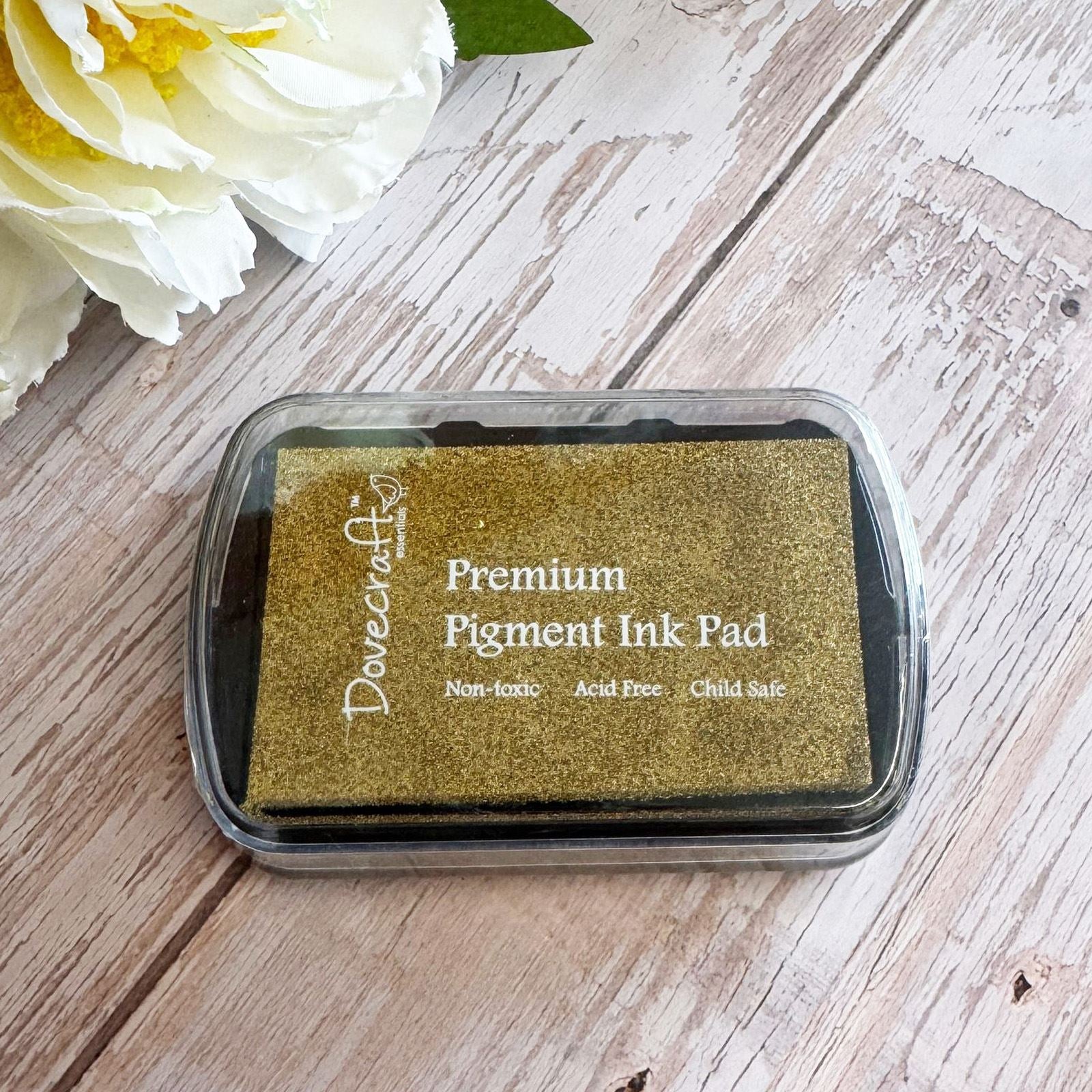 gold-pigment-non-toxic-ink-pad|TRDCIP03|Luck and Luck| 1