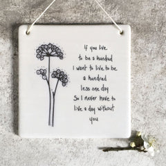 east-of-india-porcelain-keepsake-picture-live-to-be-a-hundred||Luck and Luck| 1