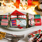 Nutcracker Christmas Crackers with Bingo Game and Three Designs (Pack of 6, 30 cm)