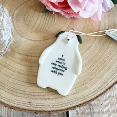 east-of-india-hanging-porcelain-dog-hanger-making-memories|6103.1|Luck and Luck| 1