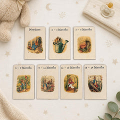 Coloured Peter Rabbit Wooden Drawer Dividers for New Baby and Baby Shower Gifts