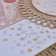 floral-happy-birthday-paper-table-confetti|BBL-111 |Luck and Luck| 1