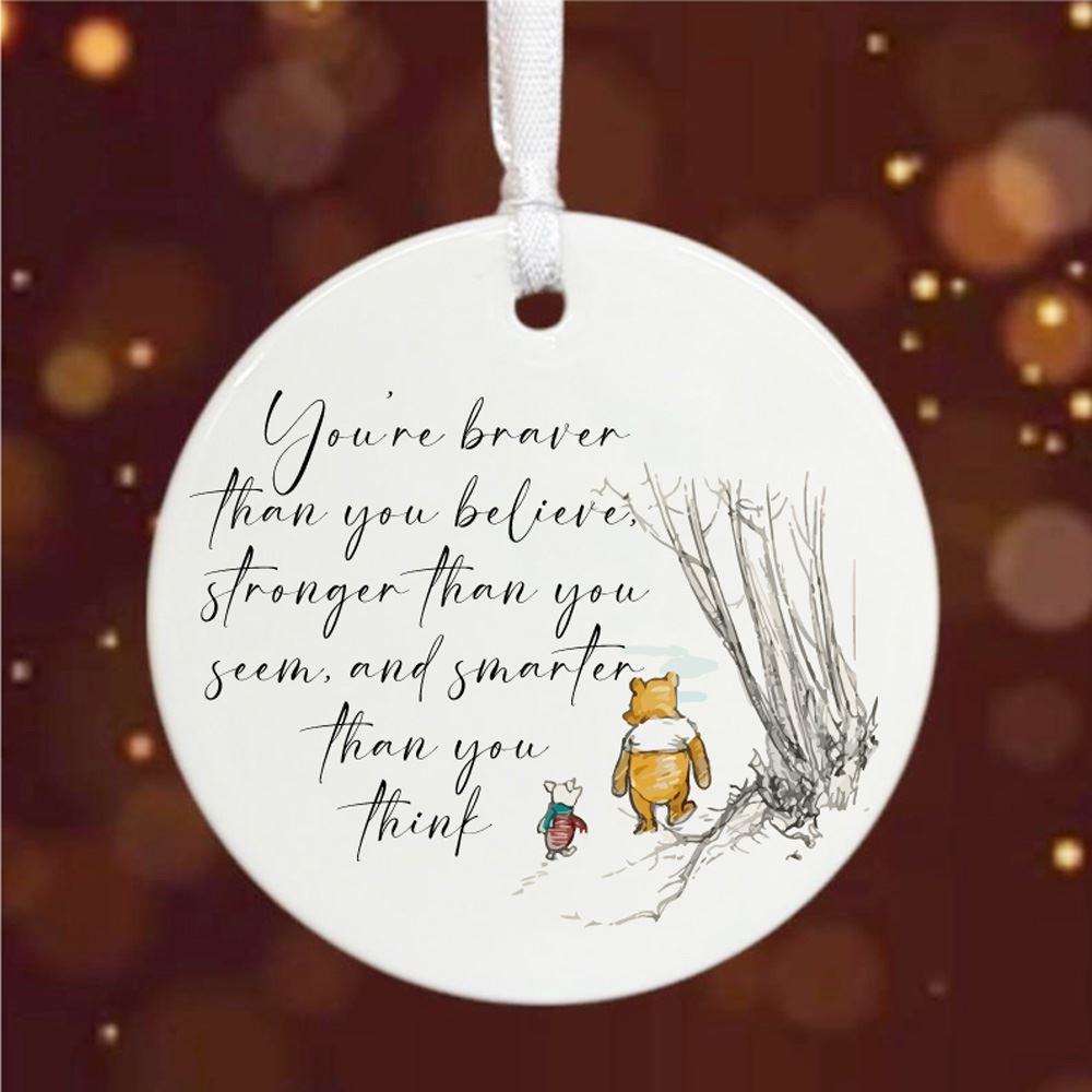 personalised-porcelain-winne-pooh-decoration-you-re-braver-gift|LLUVPORGF10|Luck and Luck| 1