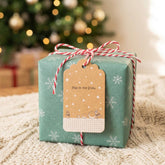 Snow Scenes Christmas Gift Tags x 100