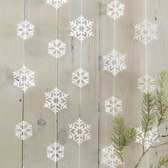 festive-snowflake-shaped-paper-garland-5m|RC-824|Luck and Luck| 1
