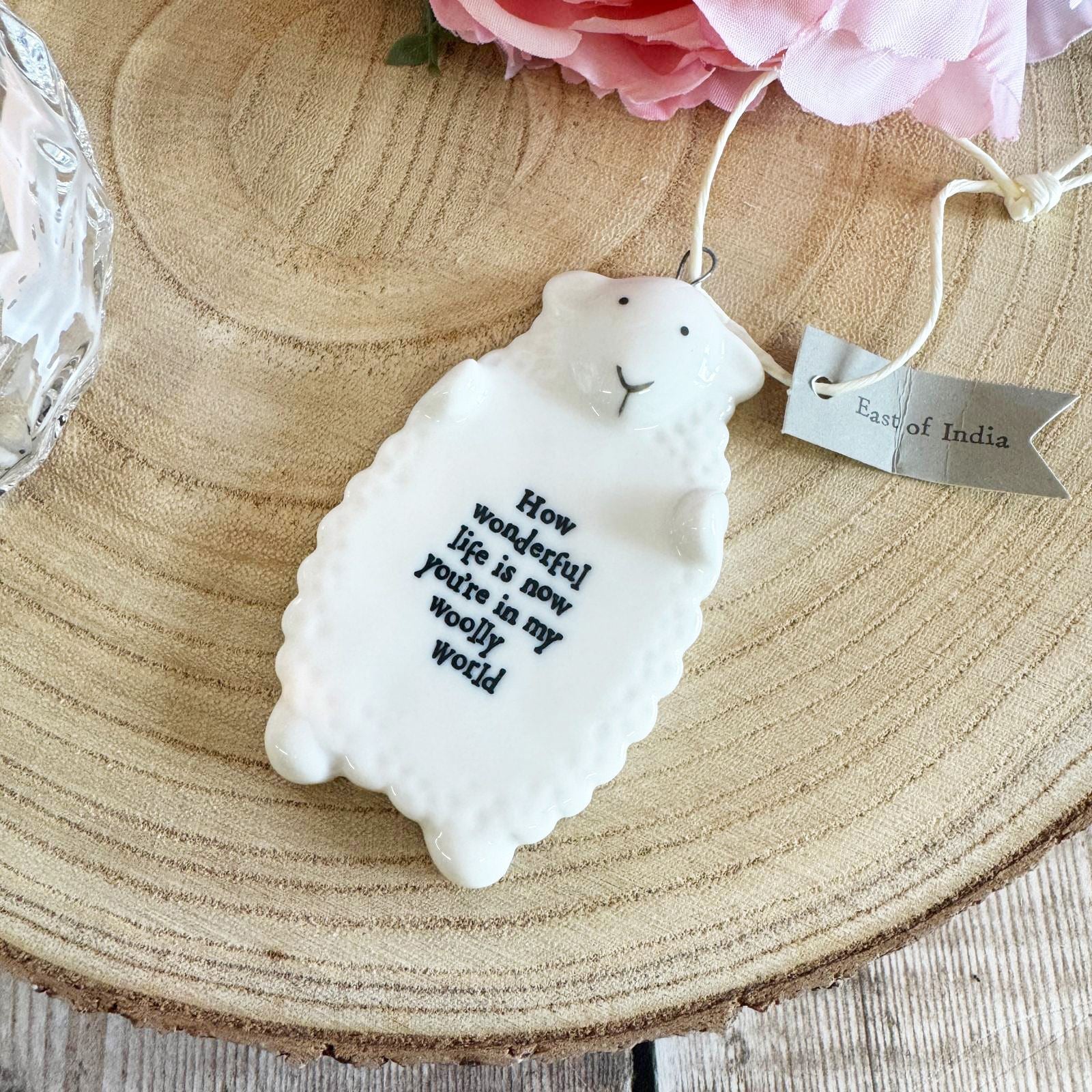 east-of-india-hanging-porcelain-sheep-hanger-wonderful-life-is|6105.3|Luck and Luck| 1