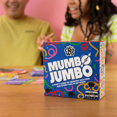 Mumbo Jumbo Party Game in Blue for Birthdays Christmas and All Occasion Gifting