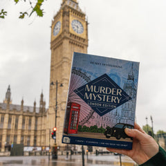 London Murder Mystery Game for Christmas Parties and Festive Game Nights