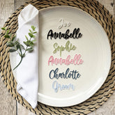 Custom Acrylic Guest Name Signs for Weddings, Parties and Table Decor