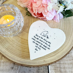 east-of-india-porcelain-heart-coaster-those-we-love-bear|143|Luck and Luck| 1