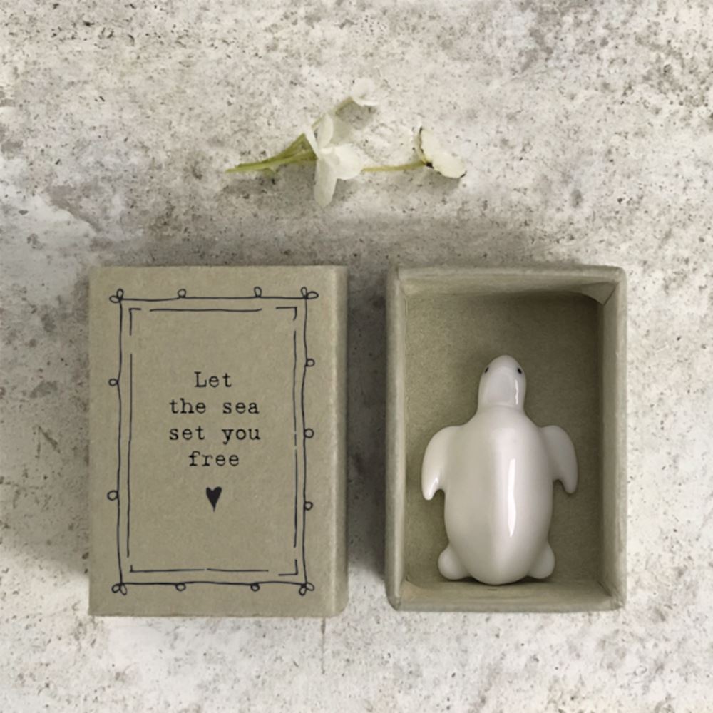 east-of-india-porcelain-mini-matchbox-turtle-let-the-sea-set-you-free|33|Luck and Luck| 1