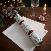 Festive Forest Christmas Crackers for Cheerful Seasonal Holiday Tables 6 Pack