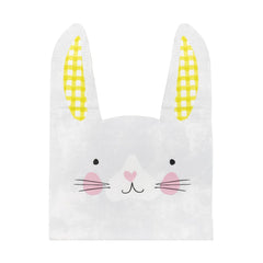 easter-bunny-rabbit-face-paper-napkins-x-20|BUNNY-NAPKIN-FACE|Luck and Luck| 1