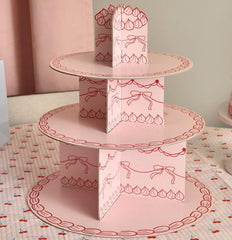 Rococo Cherries Birthday Party Cake Stand (36 cm)