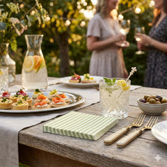 Sage Green Pistachio 3 Ply Paper Party Napkins (12 cm)