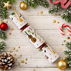 Concerto Fanfare Musical Whistle Christmas Crackers Festive Tableware Set of 8