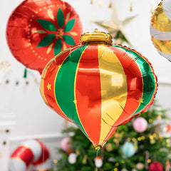 Christmas Bauble Foil Balloon Decoration
