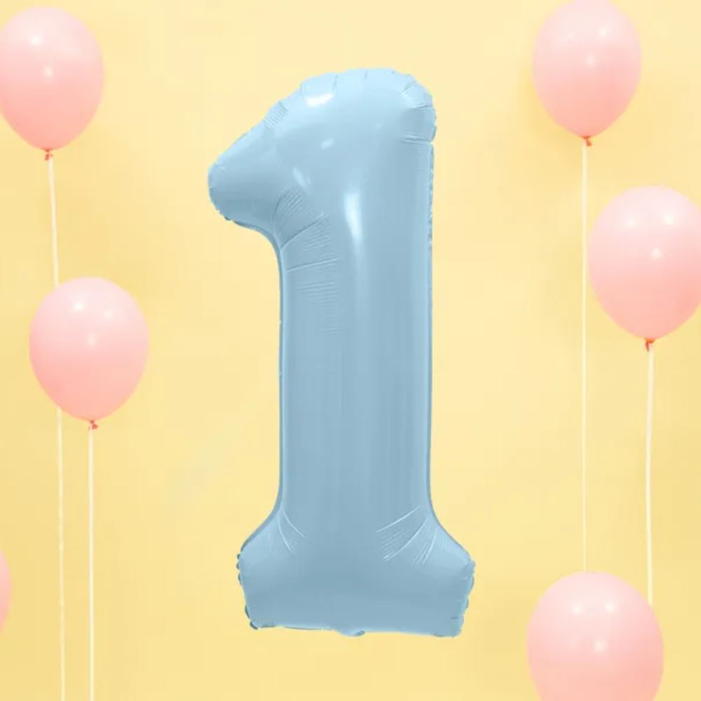 large-foil-blue-number-1-balloon-86cm-birthday-decoration|FB1P-1-001J|Luck and Luck| 1