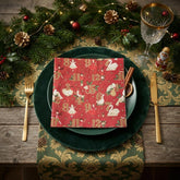 12 Days Christmas Paper Napkins for Cheerful Festive Holiday Table Decor Styling