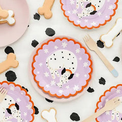 dalmatian-dog-childrens-paper-party-plates-x-6|TPP95|Luck and Luck| 1