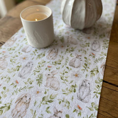 spring-time-bunny-easter-table-runner-5m|93303|Luck and Luck| 1