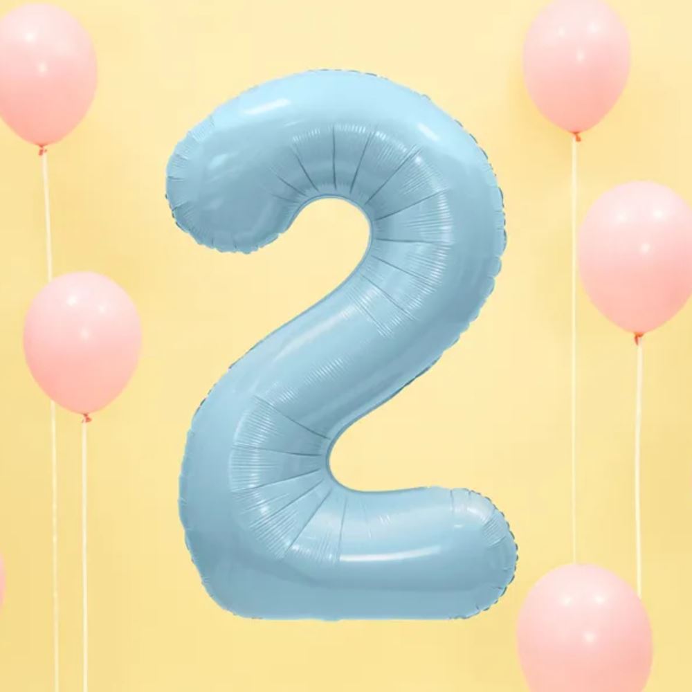 large-foil-blue-number-2-balloon-86cm-birthday-decoration|FB1P-2-001J|Luck and Luck| 1