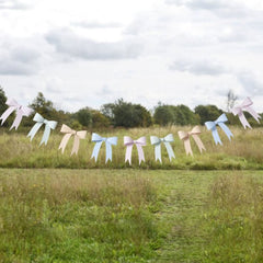 tea-party-3d-card-bow-garland-bunting-2m-vintage-tea-party-decoration|HBDF101|Luck and Luck| 1