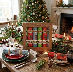 Gruffalo Christmas Crackers Green Red Festive Party Table Decorations Set of 6