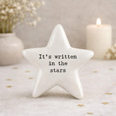 East of India Porcelain Star Mini Token – It's Written in the Stars Meaningful Gift