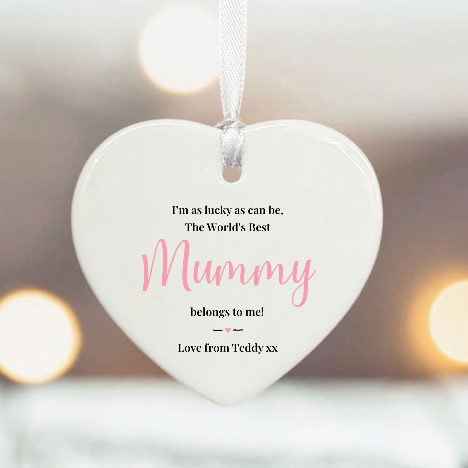 personalised-porcelain-heart-i-m-as-lucky-as-can-be-mummy-gift|LLUVMUMMYHEART|Luck and Luck| 1
