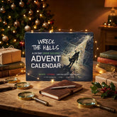 Wreck the Halls Christmas Mystery Advent Calendar Game with 24 Puzzle Doors