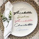 Custom Wedding Place Names, Acrylic Guest Table Decor and Favours