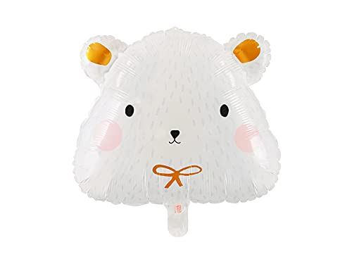 polar-bear-face-foil-balloon-christmas-decoration|FB112|Luck and Luck| 1