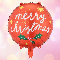 red-merry-christmas-foil-balloon-festive-party-decoration|FB156|Luck and Luck| 1