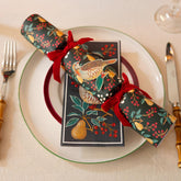 Partridge & Pear Festive Christmas Crackers with Culinery Gifts (Pack of 6, 30 cm)