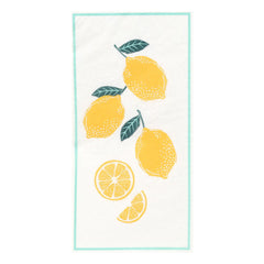 Lemon Paper Napkins 16 Pack – Summer Party Tableware