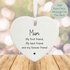 personalised-porcelain-heart-mum-my-first-friend-mother-s-day-gift|LLUVMUMFF|Luck and Luck| 1