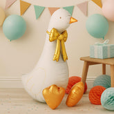 Large Goose Foil Balloon White 91cm Birthday Party Decoration