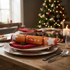 Make Your Own Gingerbread Christmas Crackers DIY Festive Party Tableware Set of 6