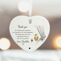 personalised-porcelain-heart-winnie-the-pooh-thank-you-gift|LLUVWTPTY|Luck and Luck| 1