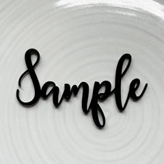 Personalised Acrylic Table Names for Weddings, Parties and Special Events