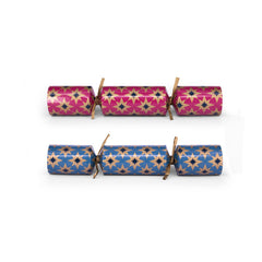 Rebus Puzzle Game Christmas Crackers Recyclable Festive Party Tableware Set of 12