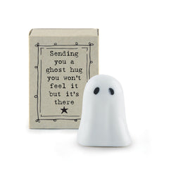 East of India Ghost Hug MINI Matchbox Ghost Gift Halloween