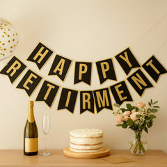 Happy Retirement Card Banner 2M